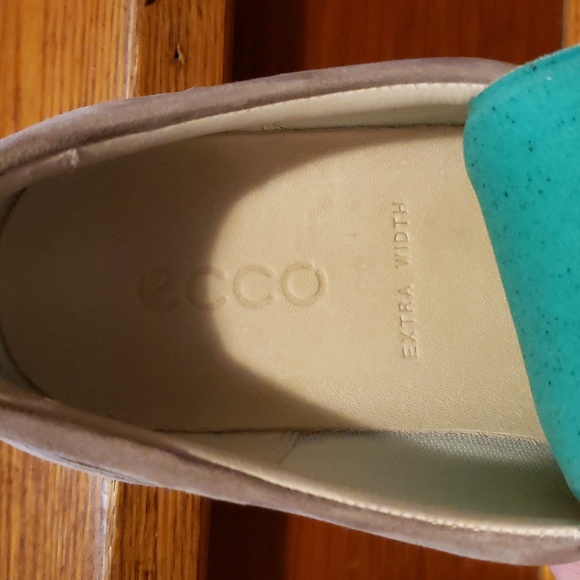 Ecco Soft 7 Gray Leather lace up sneakers - Picture 10 of 10